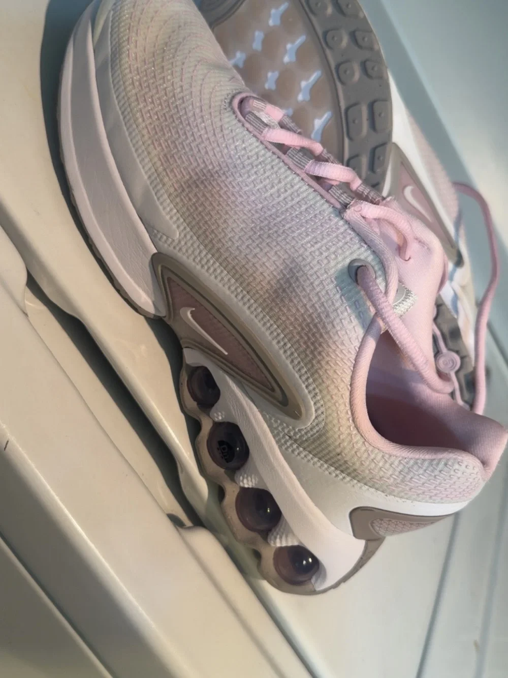 Nike Kids Light Pink and White Air Max NWOT